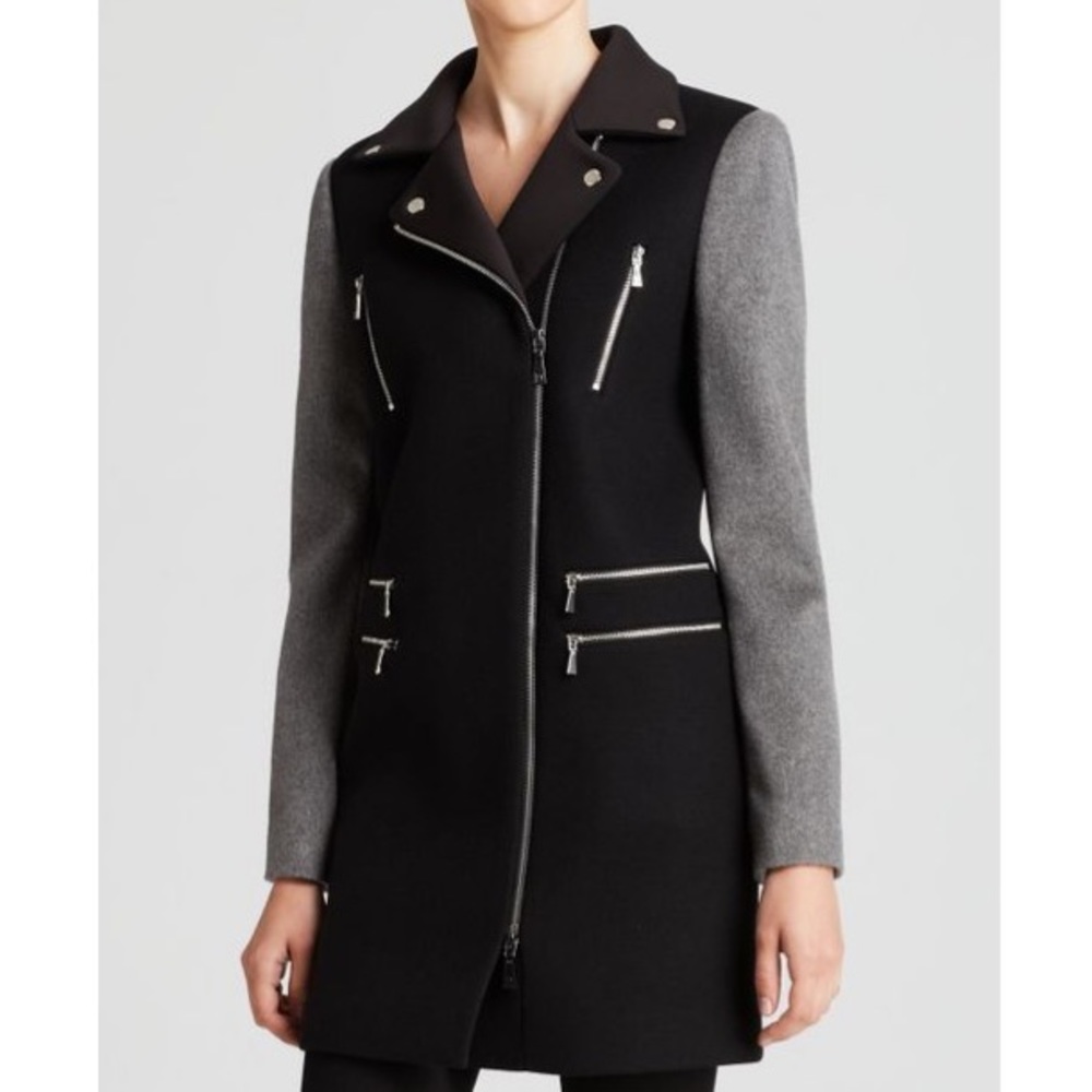 Dawn Levy Alix Colorblock Coats Size XS NWOT